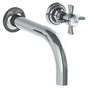 Watermark - Wall Mounted 2 Hole Lavatory Set with 7 1/2'' CTC Spout - Vintage Copper