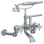 Watermark - Wall Mounted Exposed Bath Set with Hand Shower - Vintage Copper