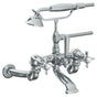 Watermark - Wall Mounted Exposed Bath Set with Hand Shower - Vintage Copper