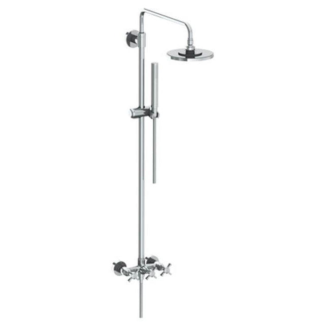 Watermark - Wall Mounted Exposed Shower with Hand Shower - Vintage Copper