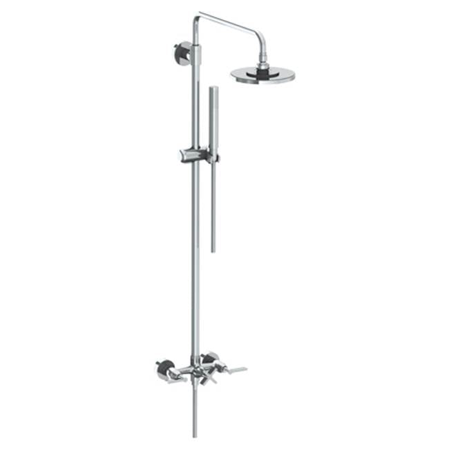 Watermark - Wall Mounted Exposed Shower with Hand Shower - Vintage Copper