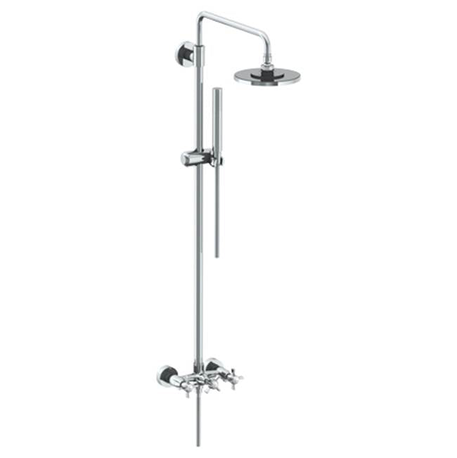 Watermark - Wall Mounted Exposed Shower with Hand Shower - Vintage Copper
