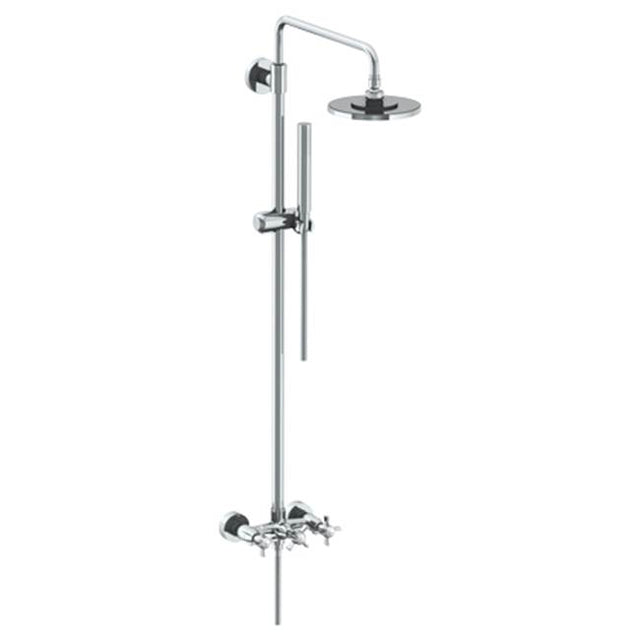 Watermark - Wall Mounted Exposed Shower with Hand Shower - Vintage Copper