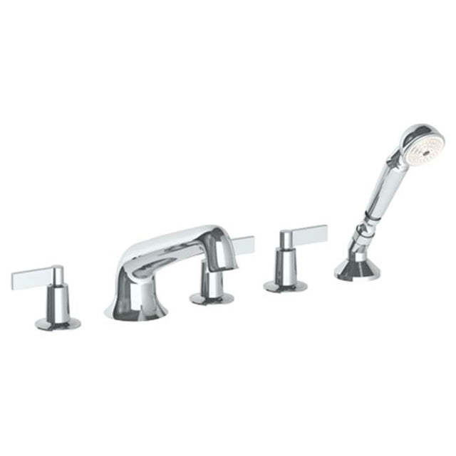Watermark - Deck Mounted 5 Hole Bath Set - Vintage Copper