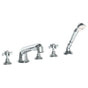 Watermark - Deck Mounted 5 Hole Bath Set - Vintage Copper