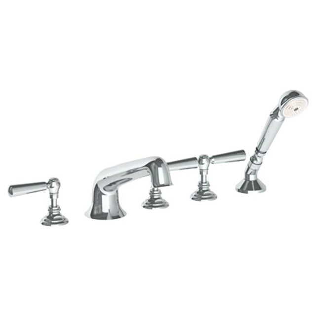 Watermark - Deck Mounted 5 Hole Bath Set - Vintage Copper