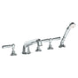 Watermark - Deck Mounted 5 Hole Bath Set - Vintage Copper