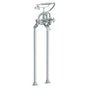 Watermark - Floor Standing Bath Set with Hand Shower - Vintage Copper