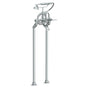 Watermark - Floor Standing Bath Set with Hand Shower - Vintage Copper