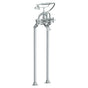Watermark - Floor Standing Bath Set with Hand Shower - Vintage Copper