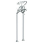 Watermark - Floor Standing Bath Set with Hand Shower - Vintage Copper