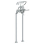 Watermark - Floor Standing Bath Set with Hand Shower - Vintage Copper