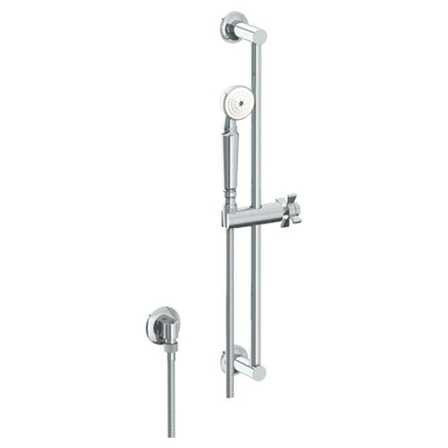 Watermark - Positioning Bar Shower Kit with Hand Shower and 69'' Hose - Vintage Copper