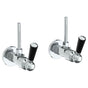 Watermark - Lavatory Angle Stop Kit -1/2'' Compression x 3/8'' OD Compression - Vintage Copper
