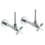 Watermark - Lavatory Angle Stop Kit -1/2'' Sweat x 3/8'' OD Compression - Vintage Copper