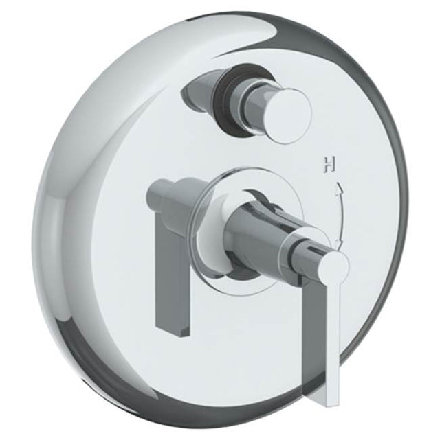 Watermark - Wall Mounted Pressure Balance Shower Trim with Diverter, 7'' dia. - Vintage Copper