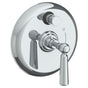 Watermark - Wall Mounted Pressure Balance Shower Trim with Diverter, 7 - Vintage Copper