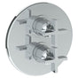 Watermark - Wall Mounted Thermostatic Shower Trim with built-in control, 7 1/2 - Vintage Copper