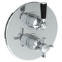 Watermark - Wall Mounted Thermostatic Shower Trim with built-in control, 7 1/2 - Vintage Copper