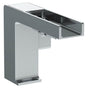 Watermark - Deck Mounted Waterfall  Monoblock Lavatory Mixer - Vintage Copper
