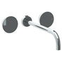 Watermark - Wall Mounted 3 Hole Lavatory Set with 11 7/8'' spout - Vintage Copper