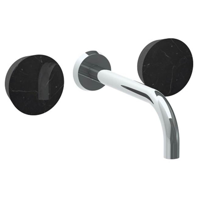 Watermark - Wall Mounted 3 Hole Lavatory Set with 8 3/4'' spout - Vintage Copper