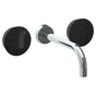 Watermark - Wall Mounted 3 Hole Lavatory Set with 8 3/4'' spout - Vintage Copper