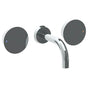 Watermark - Wall Mounted 3 Hole Lavatory Set with 6'' spout - Vintage Copper
