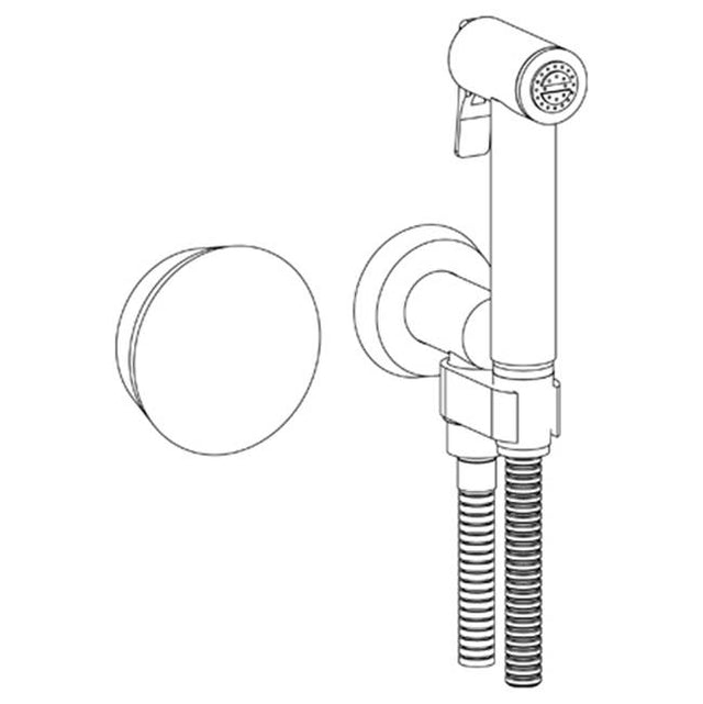 Watermark - Wall Mounted Bidet Spray Set - Vintage Copper