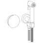 Watermark - Wall Mounted Bidet Spray Set - Vintage Copper