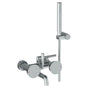 Watermark - Wall Mounted Exposed Bath Set with Hand Shower - Vintage Copper