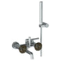 Watermark - Wall Mounted Exposed Bath Set with Hand Shower - Vintage Copper