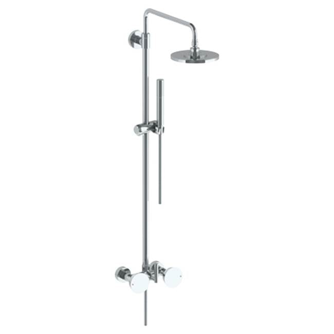 Watermark - Wall Mounted Exposed Shower with Hand Shower - Vintage Copper
