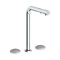 Watermark - Deck Mounted 3 Hole Square Top Kitchen Faucet with Pull Out Spray - Vintage Copper