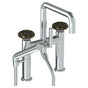 Watermark - Deck Mounted Square Exposed Bath Set with Hand Shower - Vintage Copper