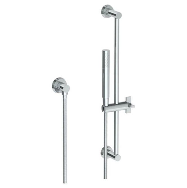 Watermark - Positioning Bar Shower kit with Slim Hand Shower and 69'' Hose - Vintage Copper