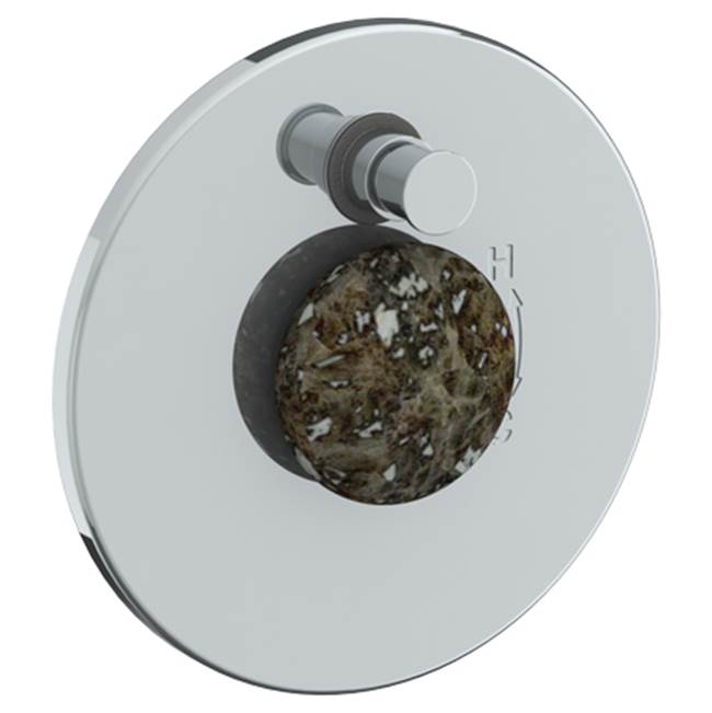 Watermark - Wall Mounted Pressure Balance Shower Trim with Diverter, 7'' dia. - Vintage Copper