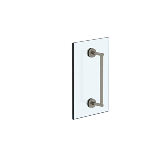 Watermark - Blue 24'' Shower Door Pull / Glass Mount Towel Bar - Vintage Copper
