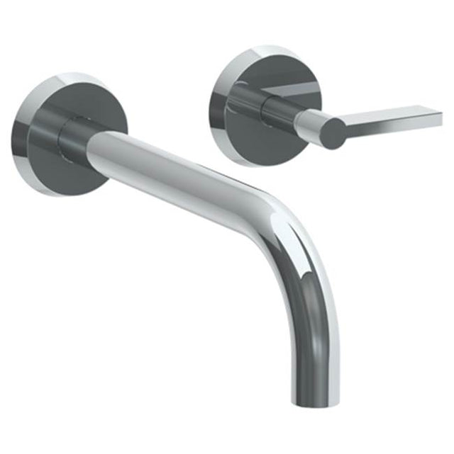 Watermark - Wall Mounted 2 Hole Lavatory Set with 8 3/4'' spout - Vintage Copper