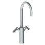 Watermark - Deck Mounted 2 Handle Extended Monoblock Lavatory Mixer - Vintage Copper