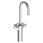 Watermark - Deck Mounted 2 Handle Extended Monoblock Lavatory Mixer - Vintage Copper