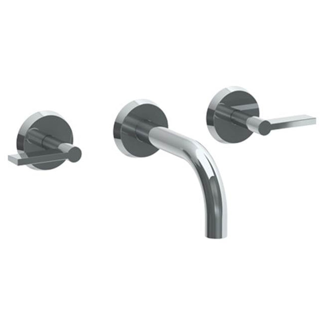 Watermark - Wall Mounted 3 Hole Lavatory Set with 6'' spout - Vintage Copper
