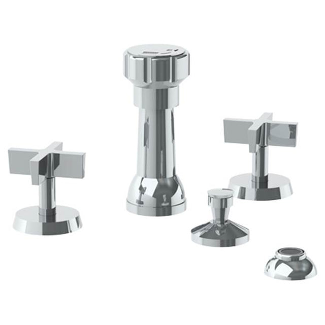Watermark - Deck Mounted 4-Hole Bidet - Vintage Copper