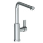 Watermark - Deck Mounted 1 Hole Square Top Kitchen Faucet with Pull Out Spray - Low Spout - Vintage Copper