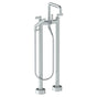 Watermark - Floor Standing Bath set with Slim Hand Shower - Vintage Copper