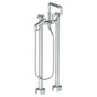 Watermark - Floor Standing Bath set with Slim Hand Shower - Vintage Copper