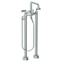 Watermark - Floor Standing Bath set with Volume Hand Shower - Vintage Copper