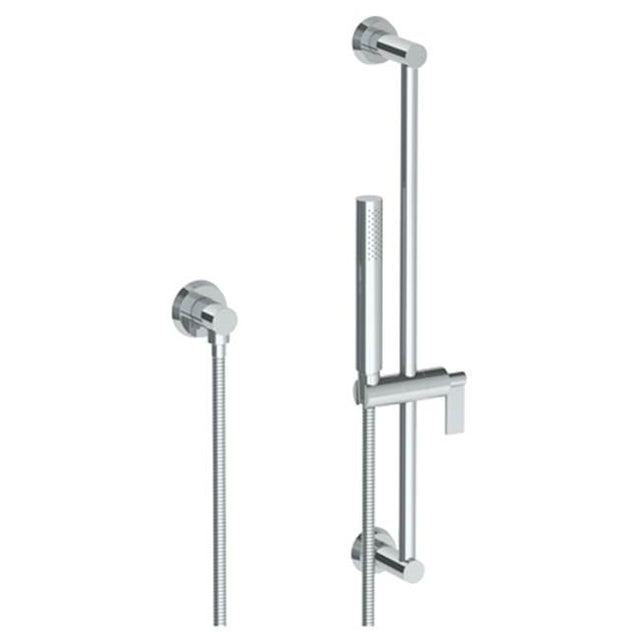 Watermark - Positioning Bar Shower kit with Slim Hand Shower and 69'' Hose - Vintage Copper