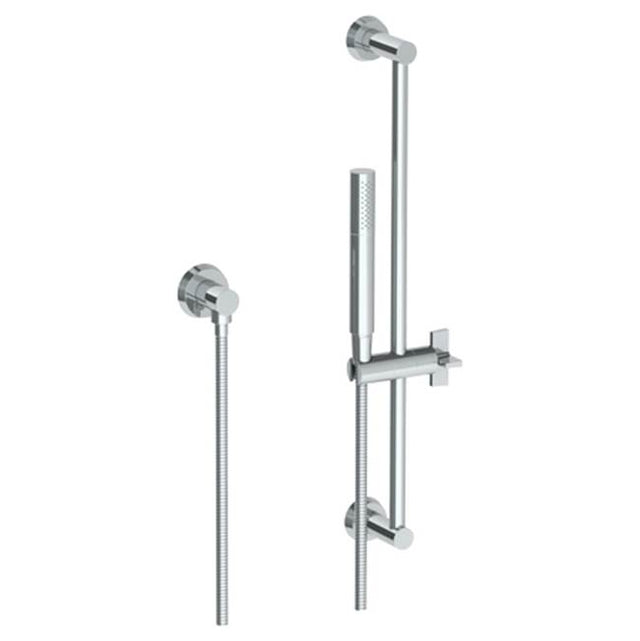 Watermark - Positioning Bar Shower kit with Slim Hand Shower and 69'' Hose - Vintage Copper