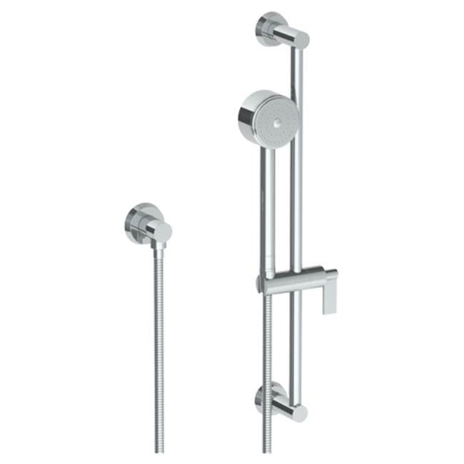 Watermark - Positioning Bar Shower kit with Volume Hand Shower and 69'' Hose - Vintage Copper